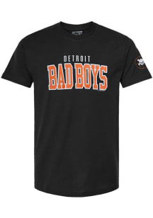 Detroit Pistons Black Bad Boys Short Sleeve T Shirt