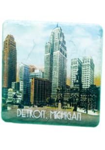 Detroit Heart of Detroit Coaster