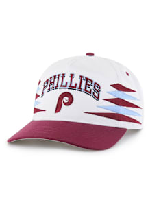 47 Philadelphia Phillies Retro Diamond Cut Hitch Adjustable Hat - White