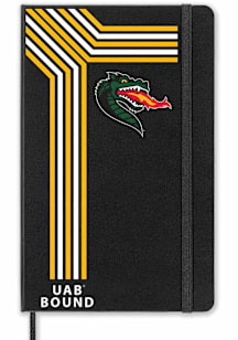 UAB Blazers School Bound team logo Notebook and Folder - Black