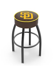 San Diego Padres Swivel Pub Stool - Black