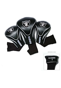 Las Vegas Raiders 3 Pack Contour Golf Headcover