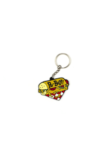 Louisiana Po'Boy Sandwich Bag Charm Keychain - Brown