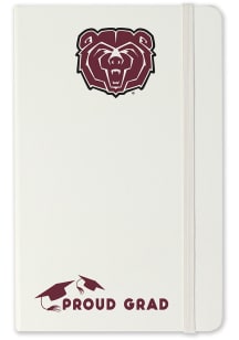 Missouri State Bears Proud Grad team logo Notebook and Folder - White