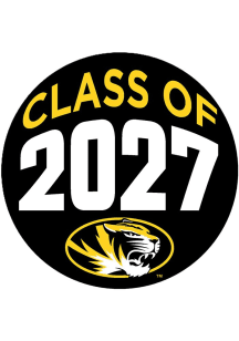 Missouri Tigers 3&quot; Class of 2027 Button - Black