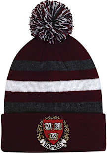 LogoFit Harvard Crimson Crimson Halftime Youth Knit Hat