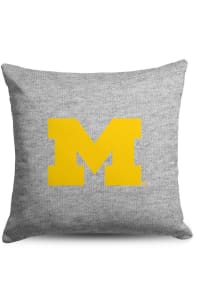 Ash Wolverines Sweatshirt Pillow Throw Pillow