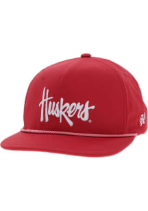 Nebraska Cornhuskers Hooey 5 Panel Snapback Mens Snapback - Red