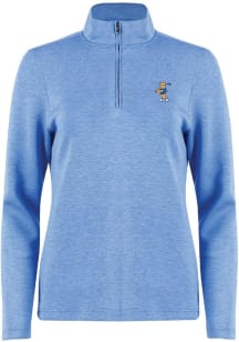 Womens Blue Pitt Panthers Golf Roc Victory Lights Qtr Zip Pullover