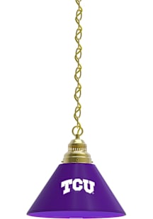 TCU Horned Frogs Single Gold Billiard Lamp