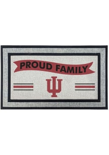 Ash Indiana Hoosiers Proud Family 18x30 Door Mat