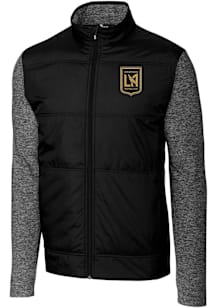 Cutter and Buck Los Angeles FC Mens Black Stealth Light Weight Jacket
