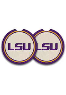 LSU Tigers Car Coaster Car Coaster - Purple