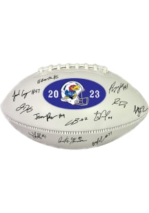 Kansas Jayhawks Autographed Autograph Football