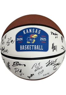 Kansas Jayhawks 24-25 Team Autograph Basketball