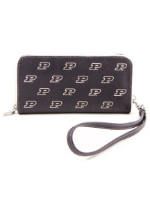Wristlet Purdue Boilermakers Womens Wallets - Black