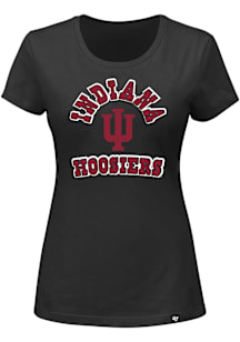 Indiana Hoosiers Womens Black Comeback Frankie Short Sleeve T-Shirt