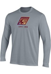 Under Armour Michigan Panthers Grey Performance Long Sleeve T Shirt