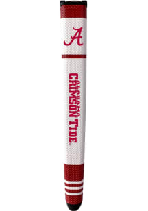 Alabama Crimson Tide White Grip Stripe Putter Cover