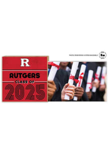 Red Rutgers Scarlet Knights Class of 2025 unique photo frame Picture Frame