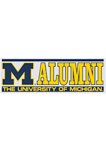 Michigan Wolverines Alumni Licensed Mark Auto Decal - Yellow