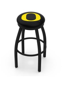 Black Oregon Ducks Black Pub Stool