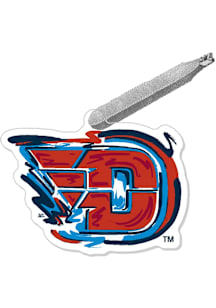 Dayton Flyers Justin Patton Logo Ornament - Red