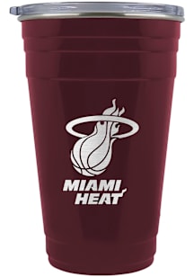 Miami Heat 22oz Tailgater Tumbler Stainless Steel Tumbler - Red