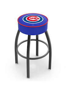 Chicago Cubs Swivel Pub Stool - Black