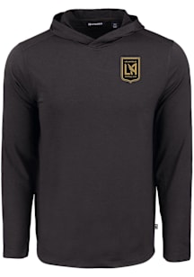 Cutter and Buck Los Angeles FC Mens Black Coastline Eco Hood