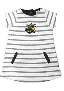 Wichita State Shockers Toddler Girls Ivory French Terry Short Sleeve Dresses