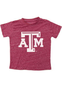 Texas A&amp;M Aggies Toddler Maroon Knobby Primary Logo Short Sleeve T-Shirt