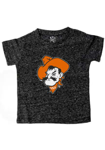 Oklahoma State Cowboys Toddler Black Primary Logo Short Sleeve T-Shirt