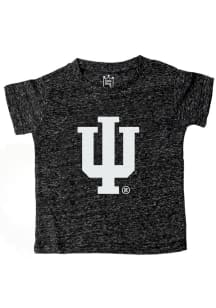Indiana Hoosiers Toddler Black Primary Logo Short Sleeve T-Shirt