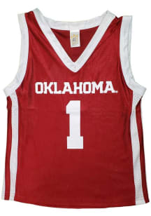 Oklahoma Sooners Youth Game Day Cardinal Basketball Jersey