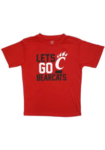 Youth Red Cincinnati Bearcats Team Chant Short Sleeve T-Shirt