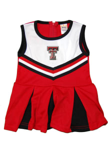 Texas Tech Red Raiders Toddler Girls Red Tackle Sets Cheer Dress