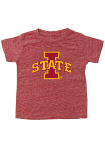 Iowa State Cyclones Toddler Cardinal Knobby Short Sleeve T-Shirt
