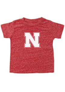 Nebraska Cornhuskers Toddler Red Knobby Short Sleeve T-Shirt