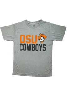 Oklahoma State Cowboys Youth Orange Team Chant Short Sleeve T-Shirt