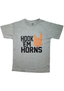 Texas Longhorns Youth Grey Team Chant Short Sleeve T-Shirt