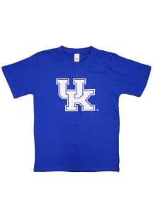 Kentucky Wildcats Youth Blue Primary Logo Short Sleeve T-Shirt