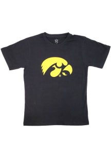 Iowa Hawkeyes Toddler Black Primary Logo Short Sleeve T-Shirt