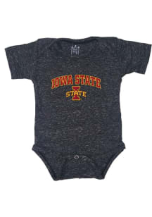 Iowa State Cyclones Baby Cardinal Knobby Angry Cy Short Sleeve One Piece