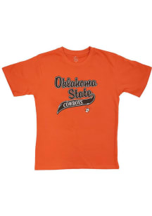Oklahoma State Cowboys Youth Orange Mascot Short Sleeve T-Shirt