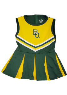 Baylor Bears Toddler Girls Green Tackle Sets Cheer Dress
