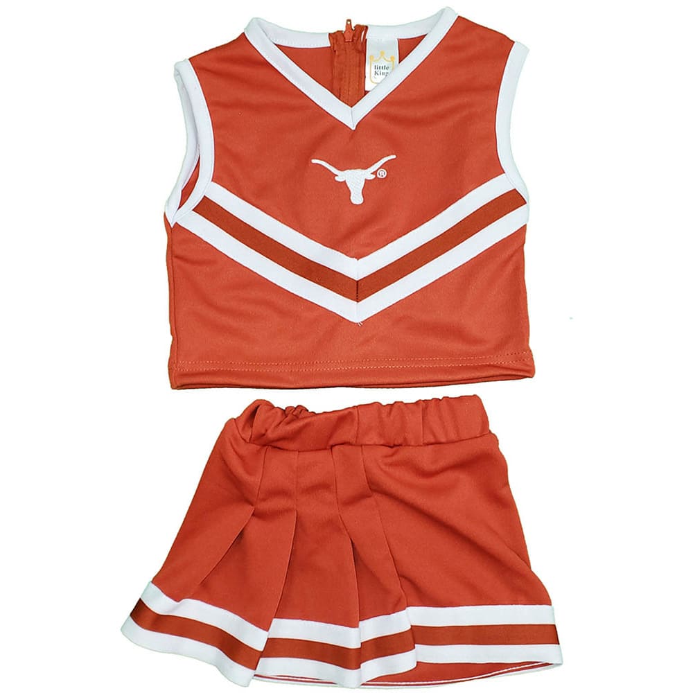 Texas Longhorns Cheer Sets, Longhorns Dresses, Texas Longhorns Girls Cheer  Dress