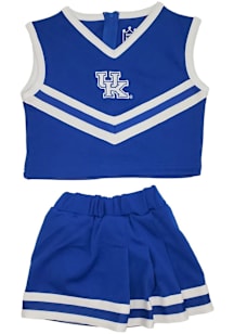 Little King Kentucky Wildcats Girls Blue Team Logo Set Cheer