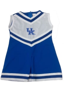 Little King Kentucky Wildcats Toddler Girls Blue Logo Sets Cheer Dress