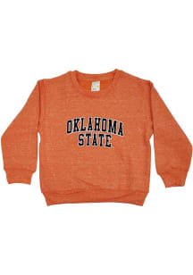 Oklahoma State Cowboys Toddler Orange Knobby Long Sleeve Crew Sweatshirt